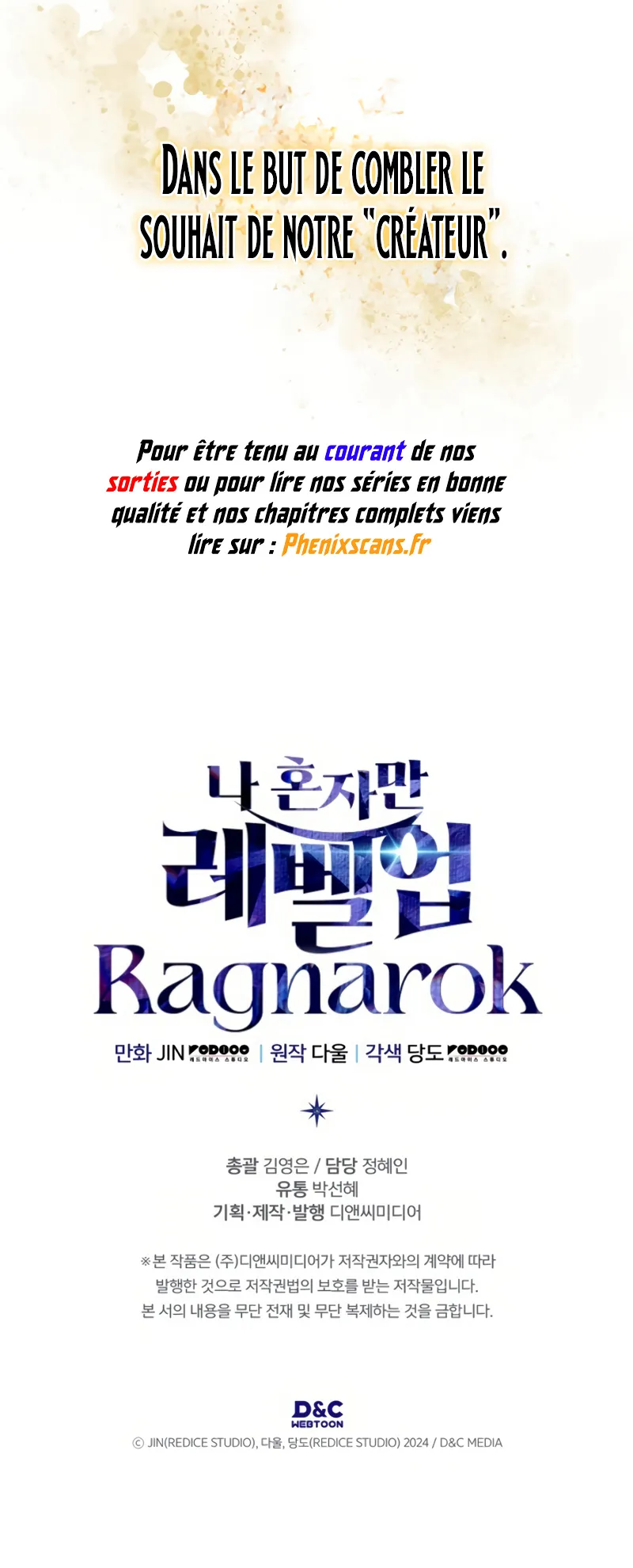 Read Solo Leveling  Ragnarok FR Manga Online