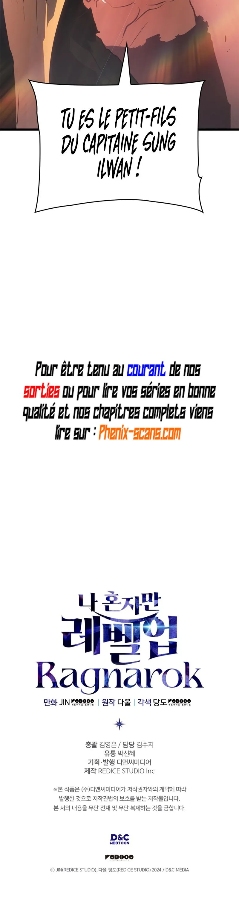 Read Solo Leveling  Ragnarok FR Manga Online