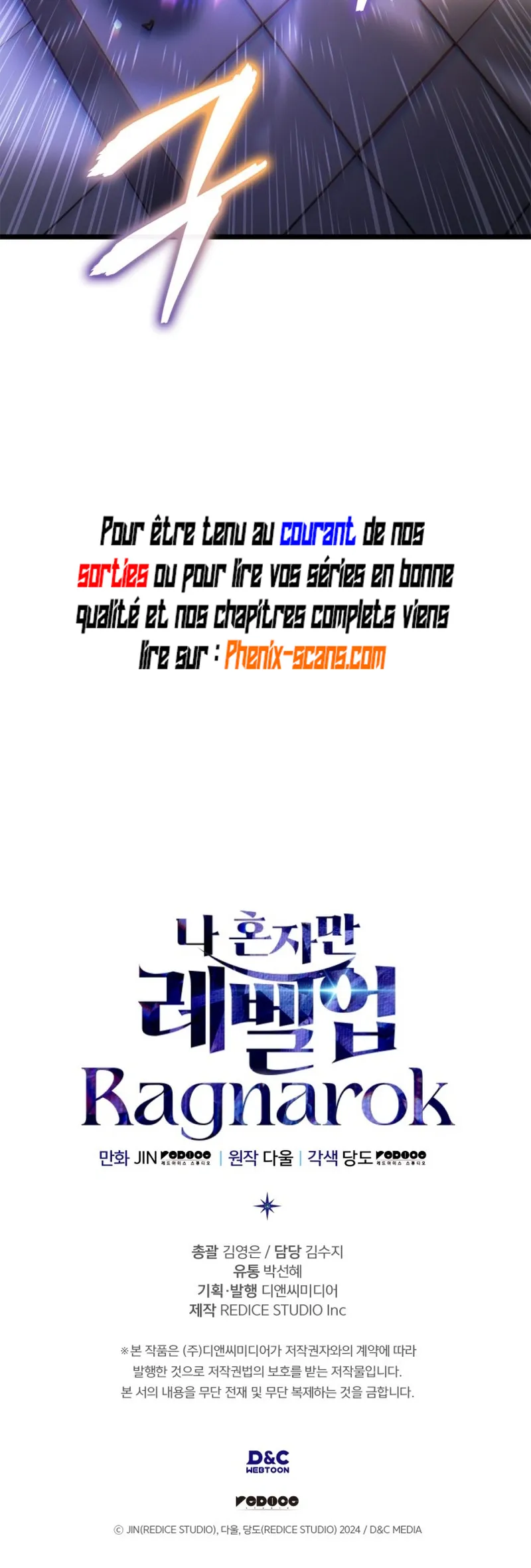 Read Solo Leveling  Ragnarok FR Manga Online