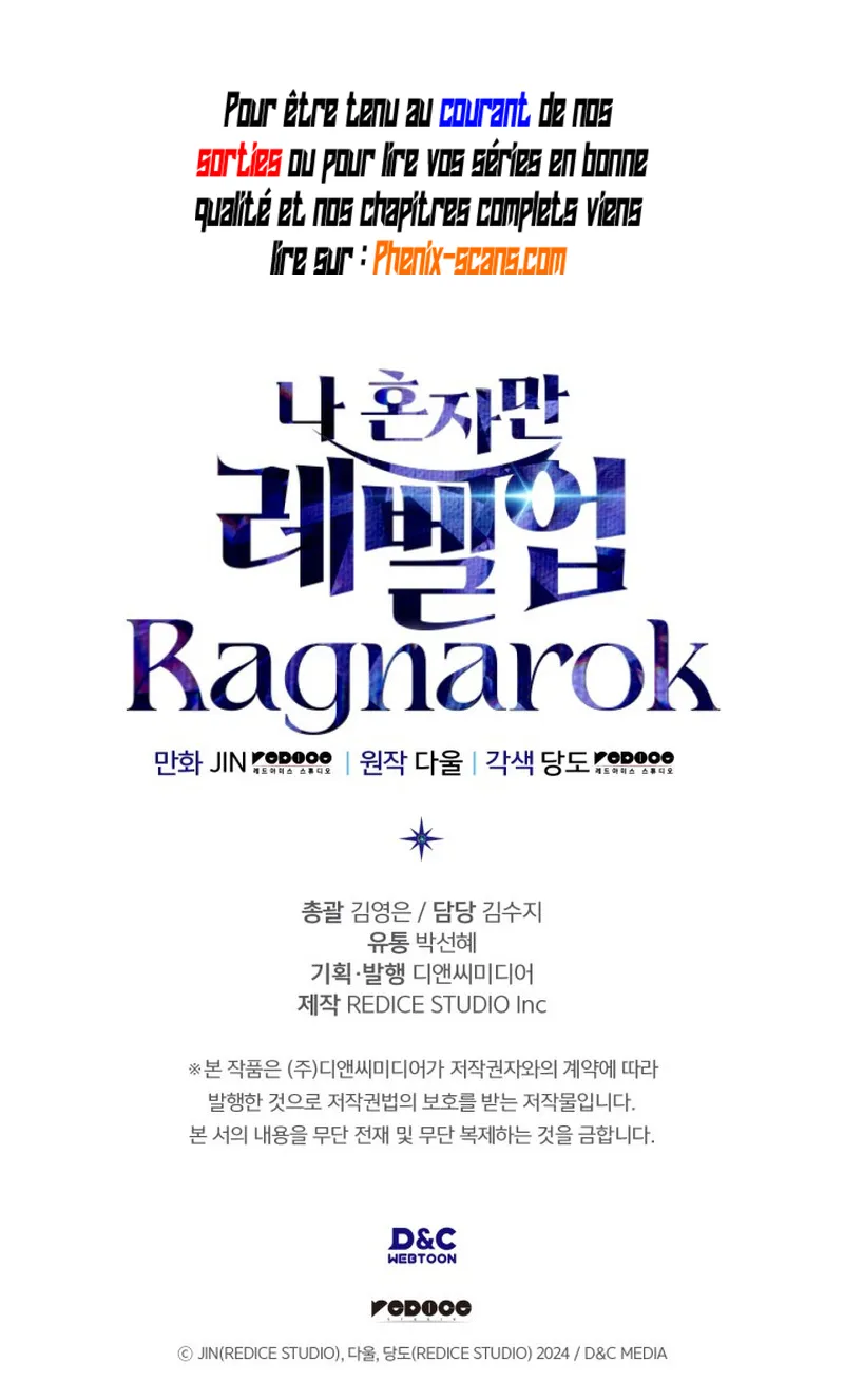 Read Solo Leveling  Ragnarok FR Manga Online