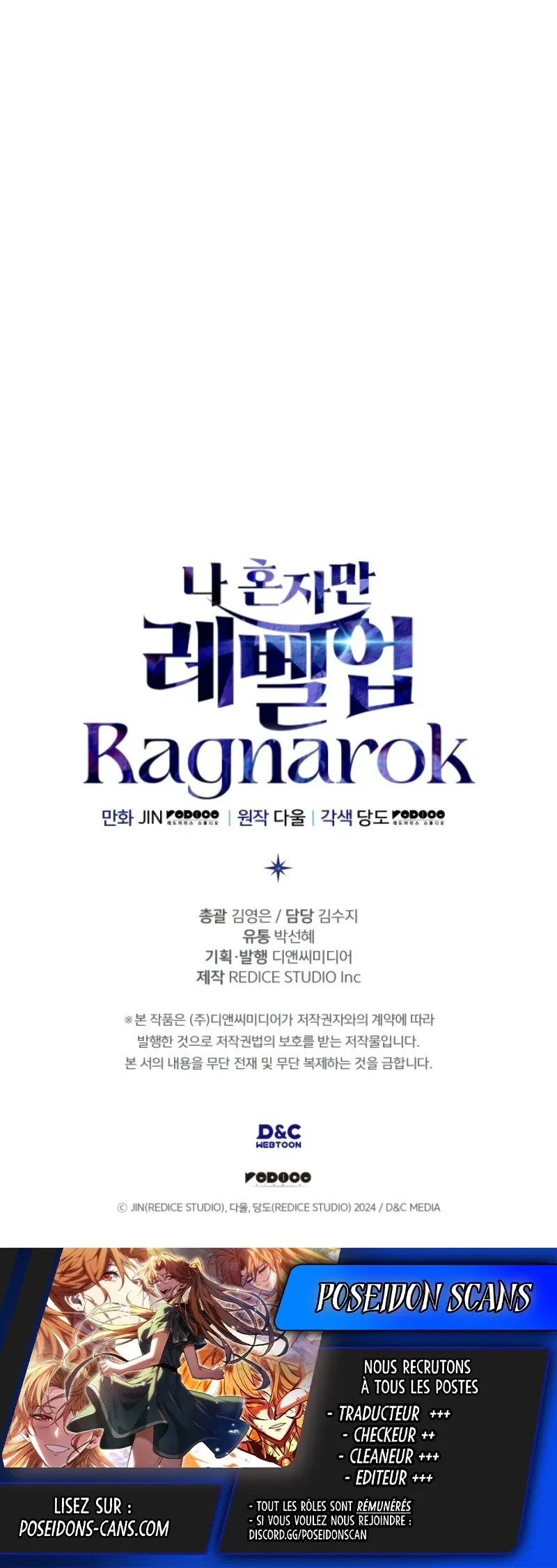 Read Solo Leveling  Ragnarok FR Manga Online