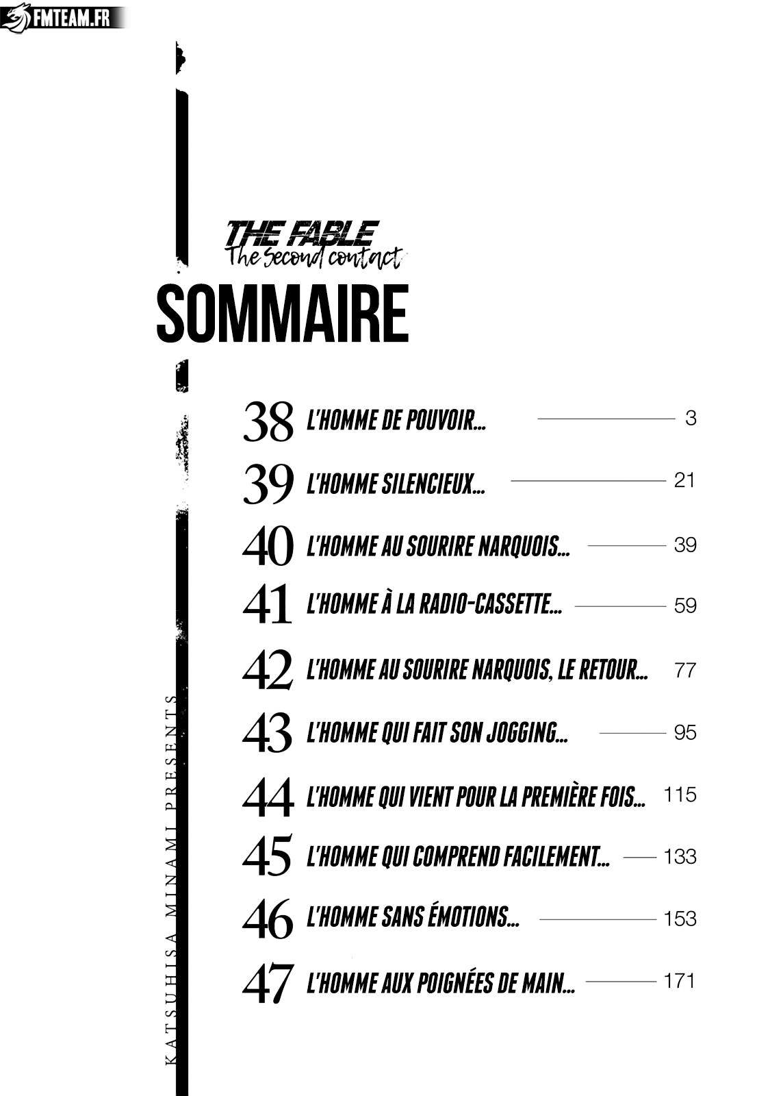 Read The Fable The Second contact FR Manga Online