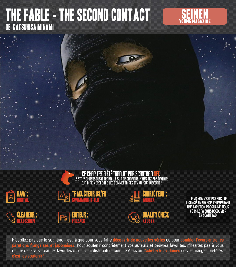 Read The Fable The Second contact FR Manga Online