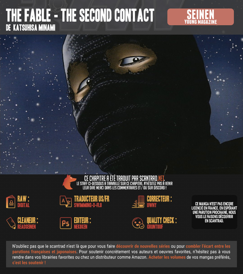 Read The Fable The Second contact FR Manga Online