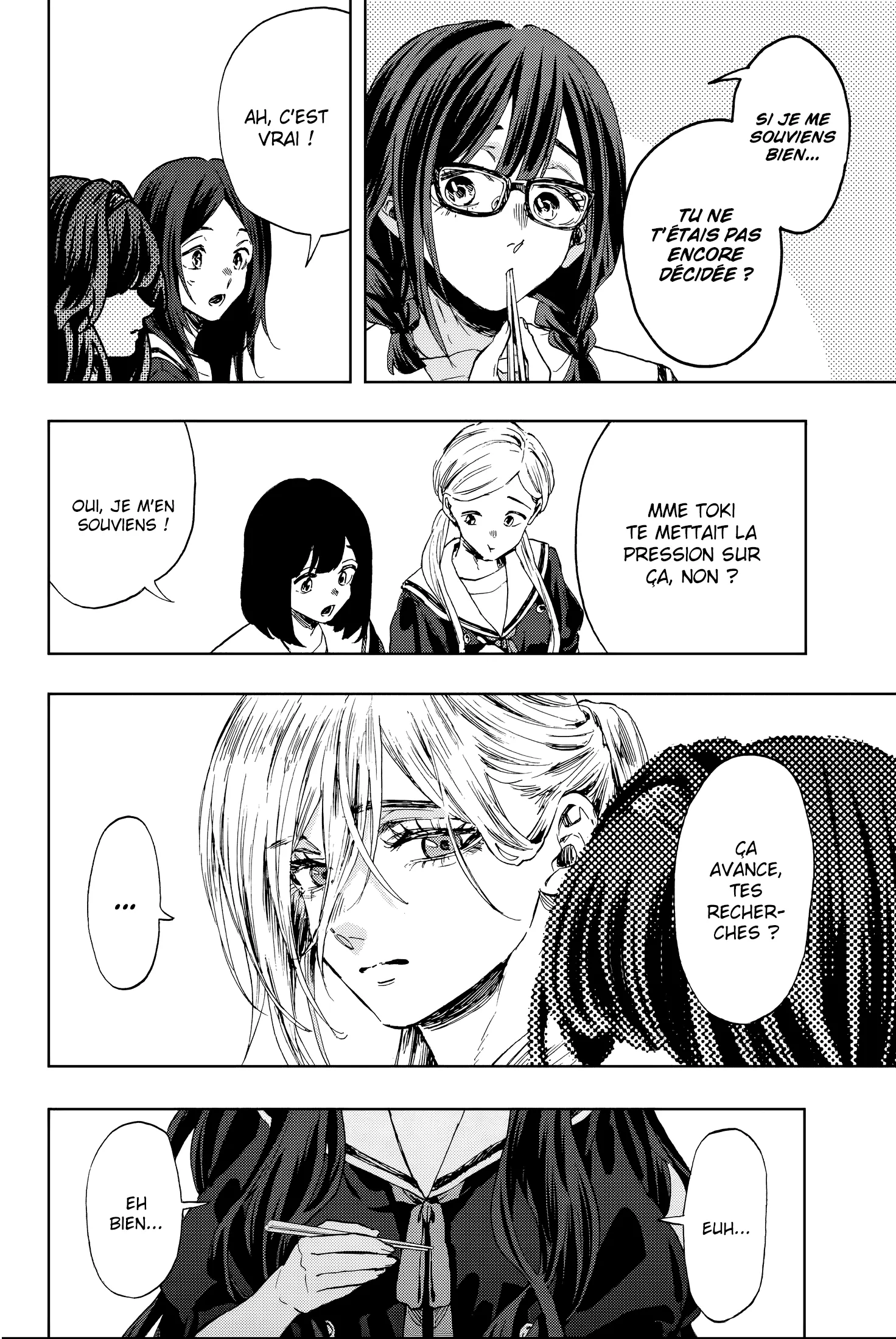 Read The Fragrant Flower Blooms with Dignity FR Manga Online