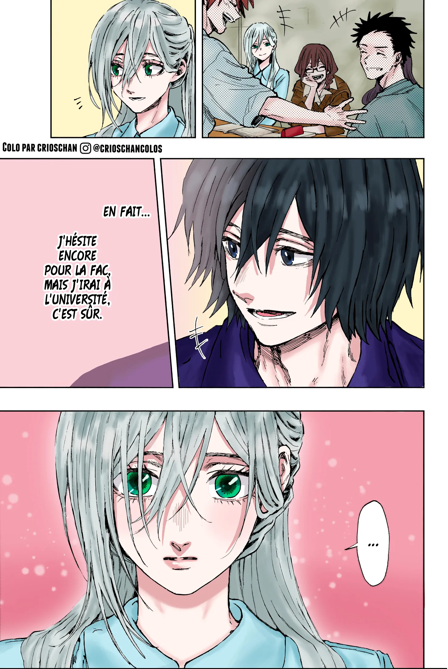 Read The Fragrant Flower Blooms with Dignity FR Manga Online