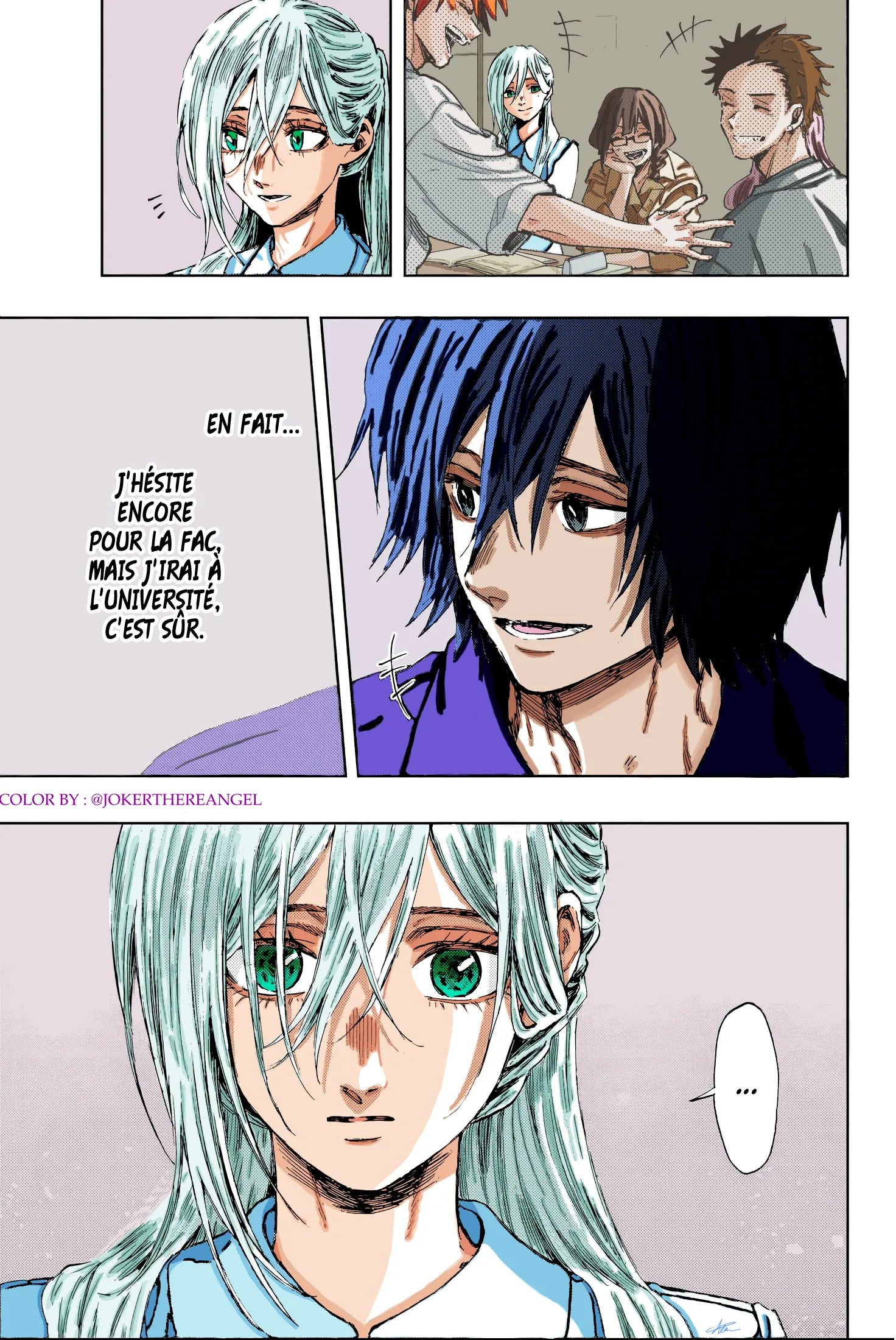 Read The Fragrant Flower Blooms with Dignity FR Manga Online