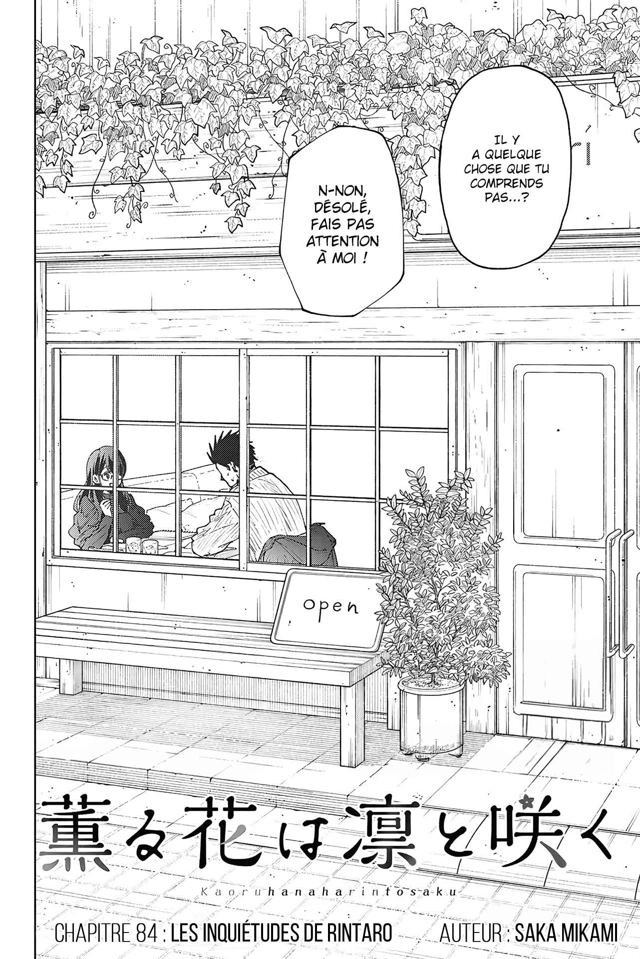Read The Fragrant Flower Blooms with Dignity FR Manga Online