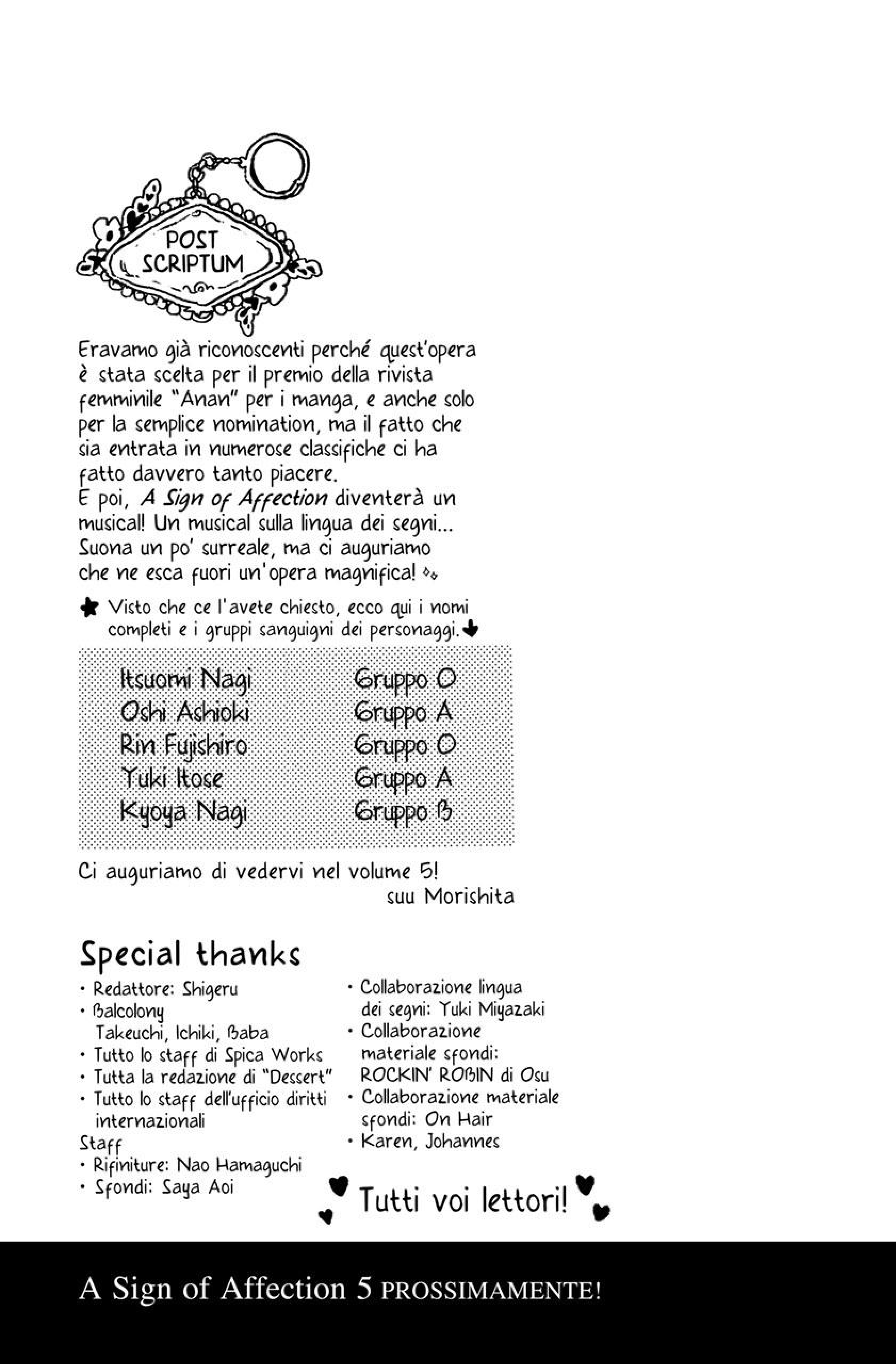 Read A Sign of Affection IT Manga Online