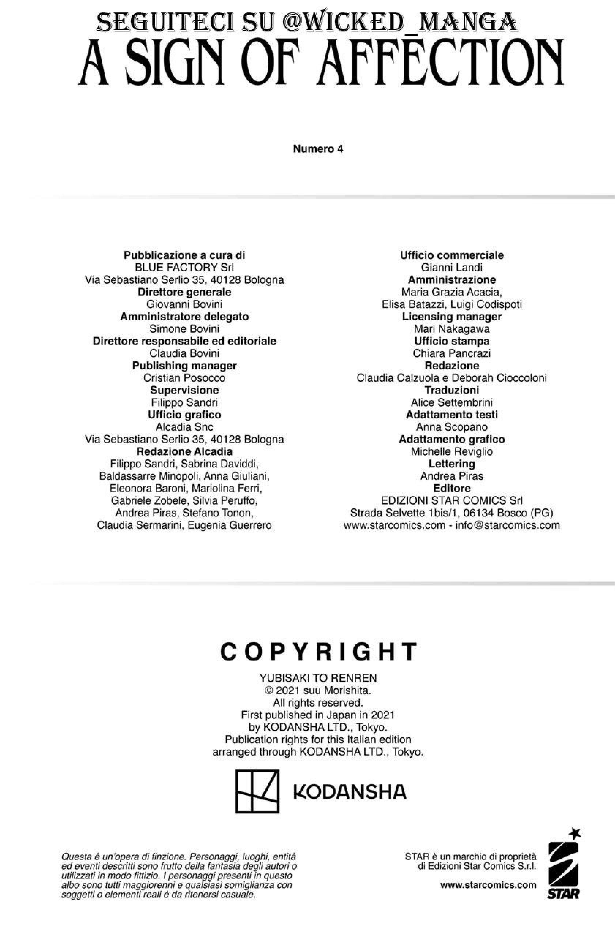 Read A Sign of Affection IT Manga Online