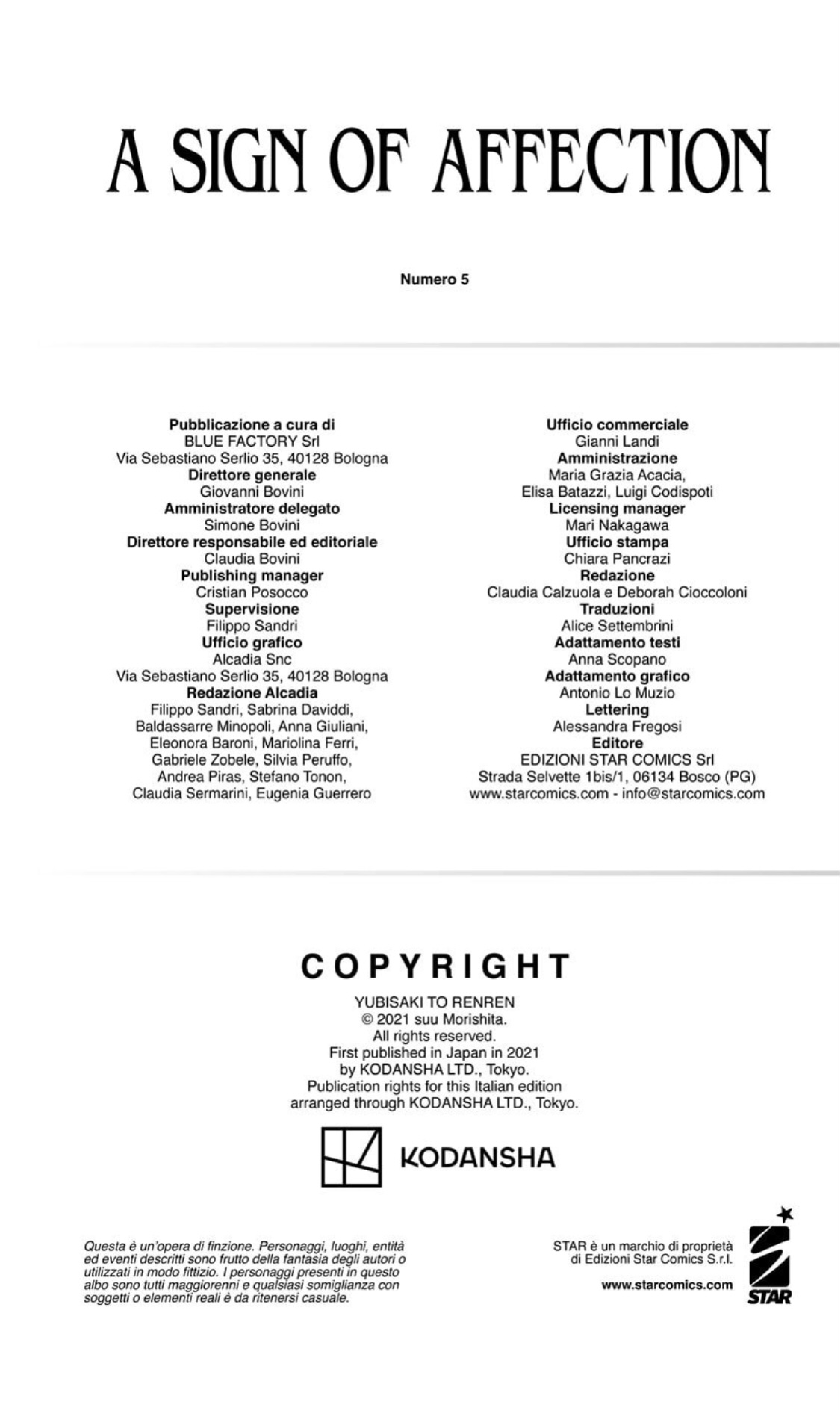 Read A Sign of Affection IT Manga Online