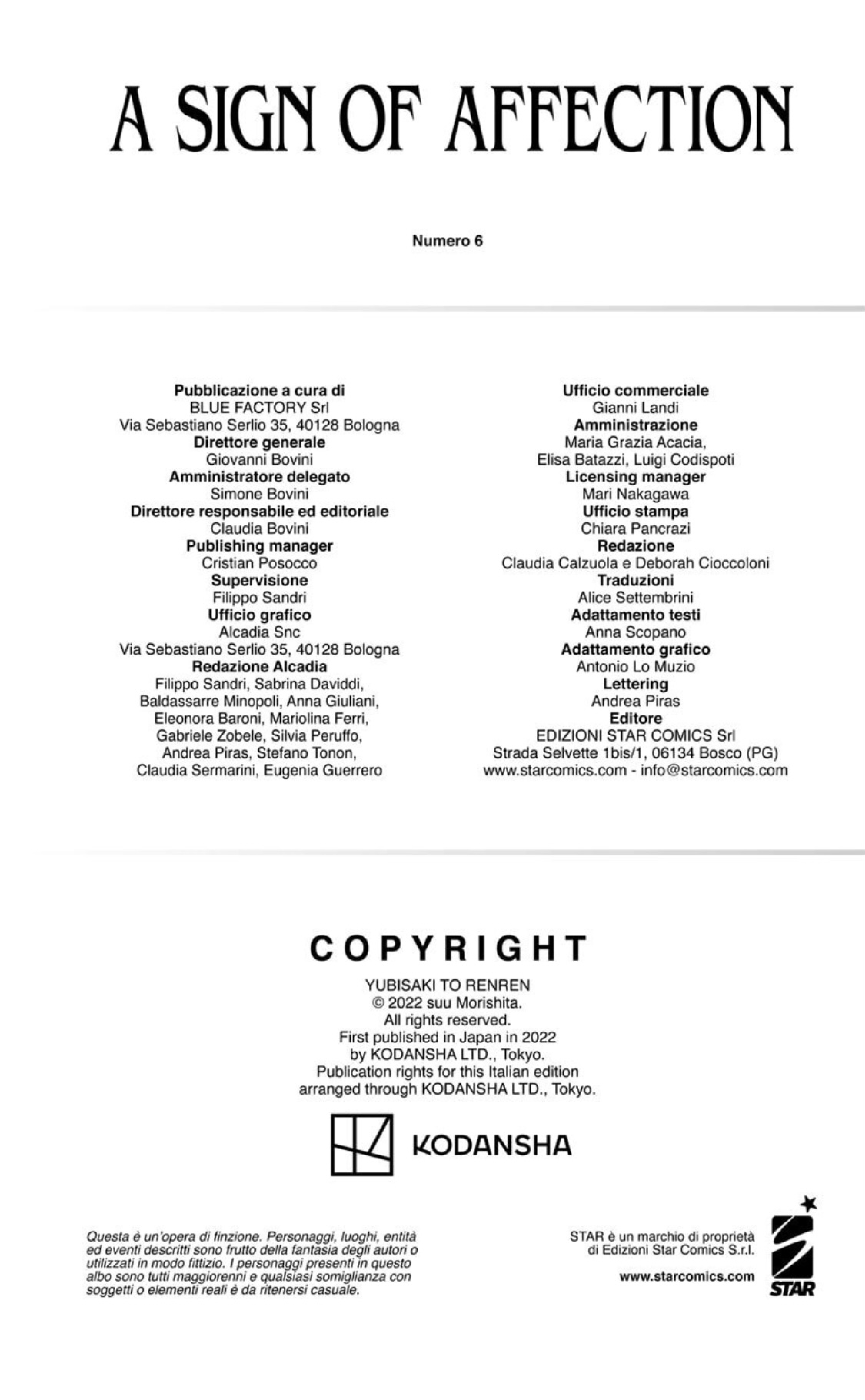 Read A Sign of Affection IT Manga Online