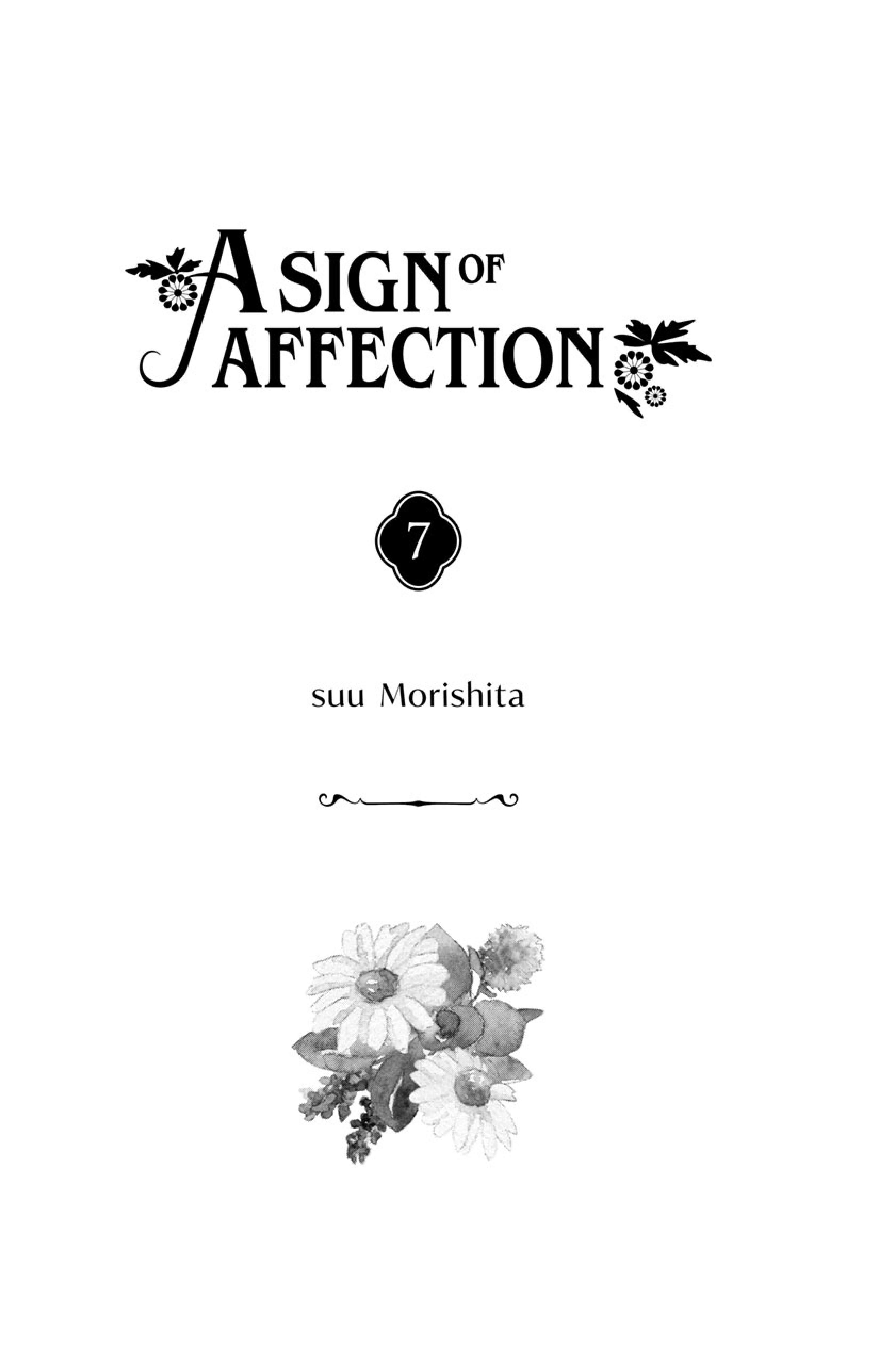 Read A Sign of Affection IT Manga Online