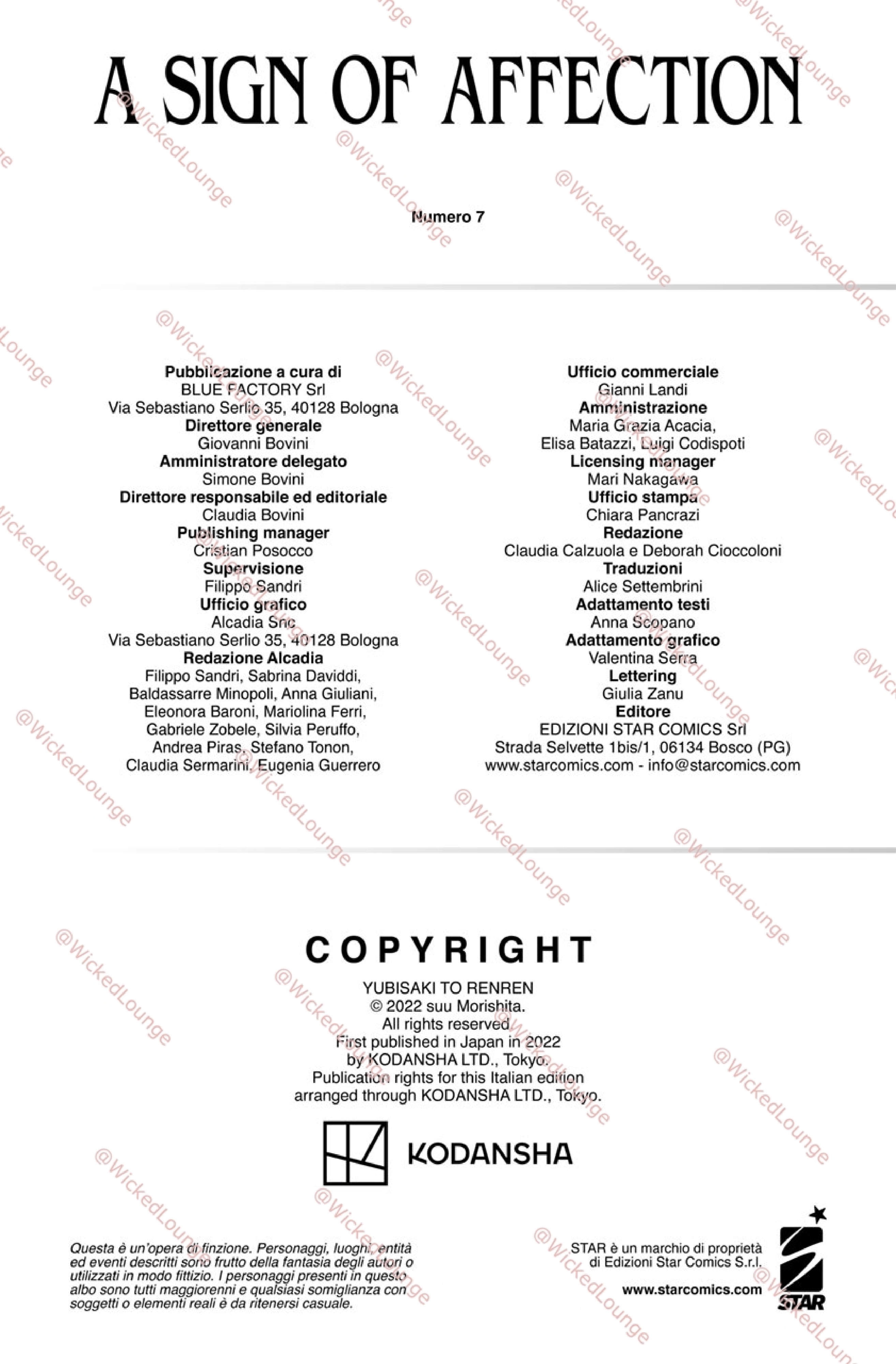 Read A Sign of Affection IT Manga Online