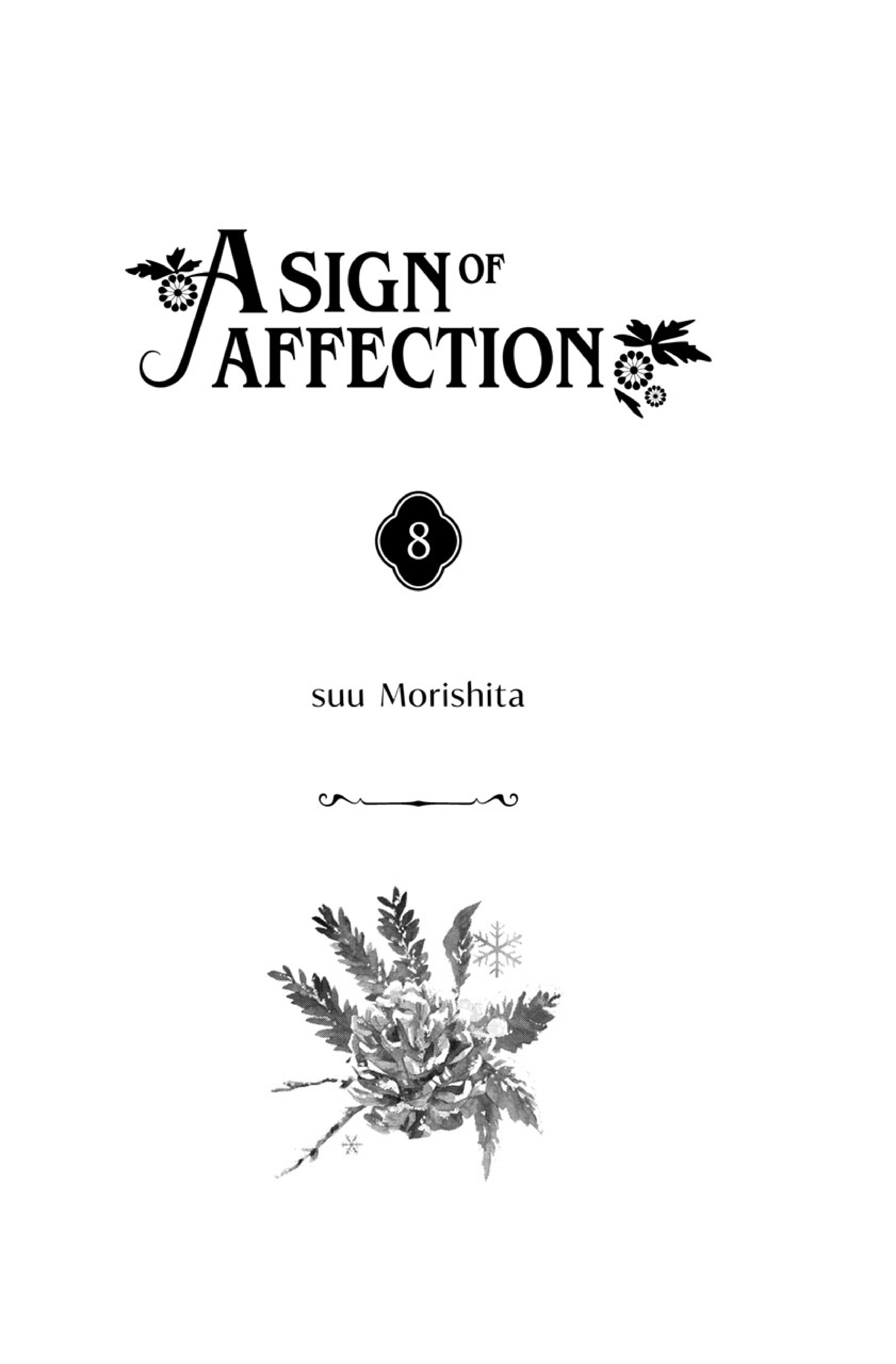 Read A Sign of Affection IT Manga Online