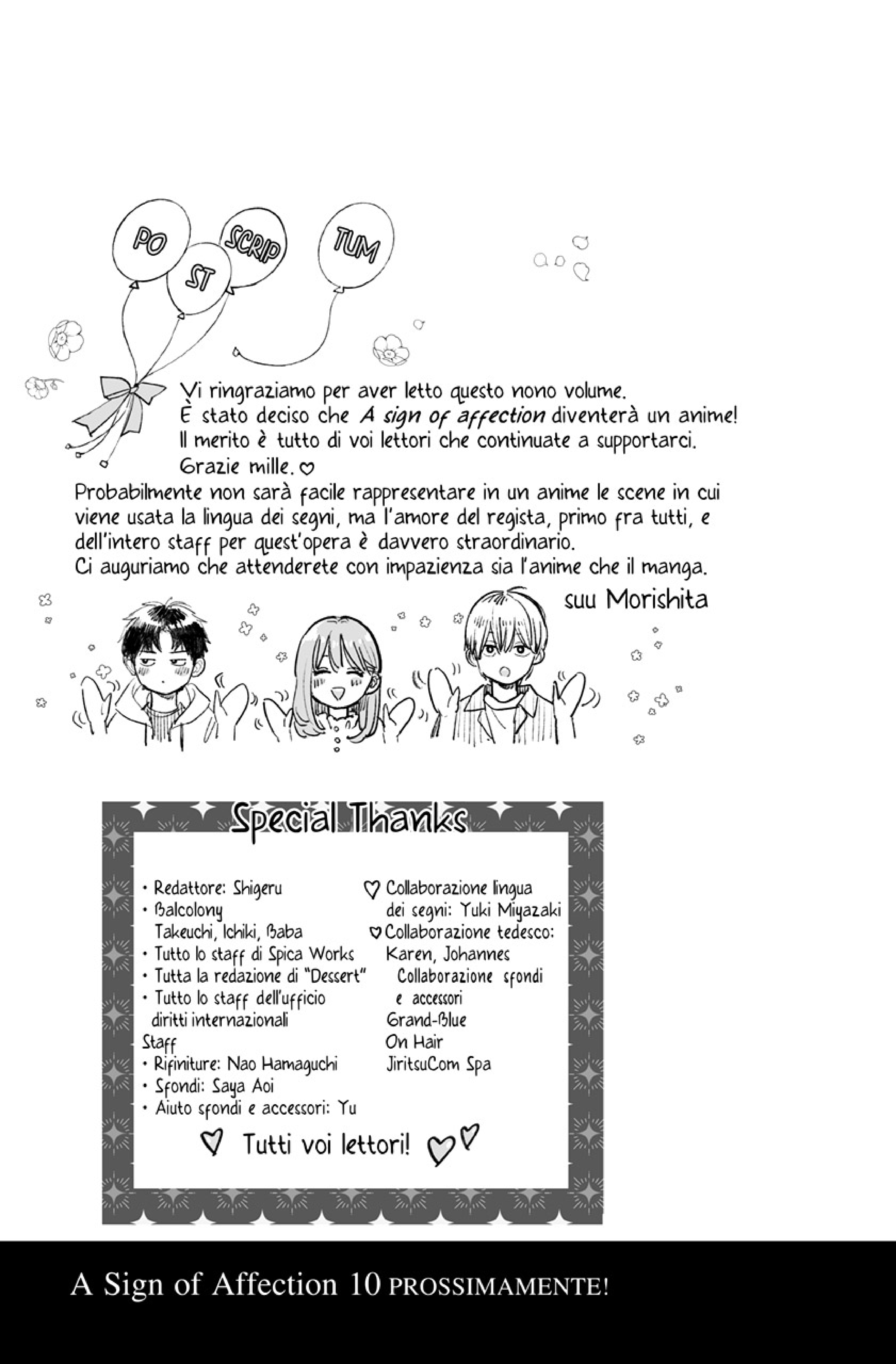Read A Sign of Affection IT Manga Online