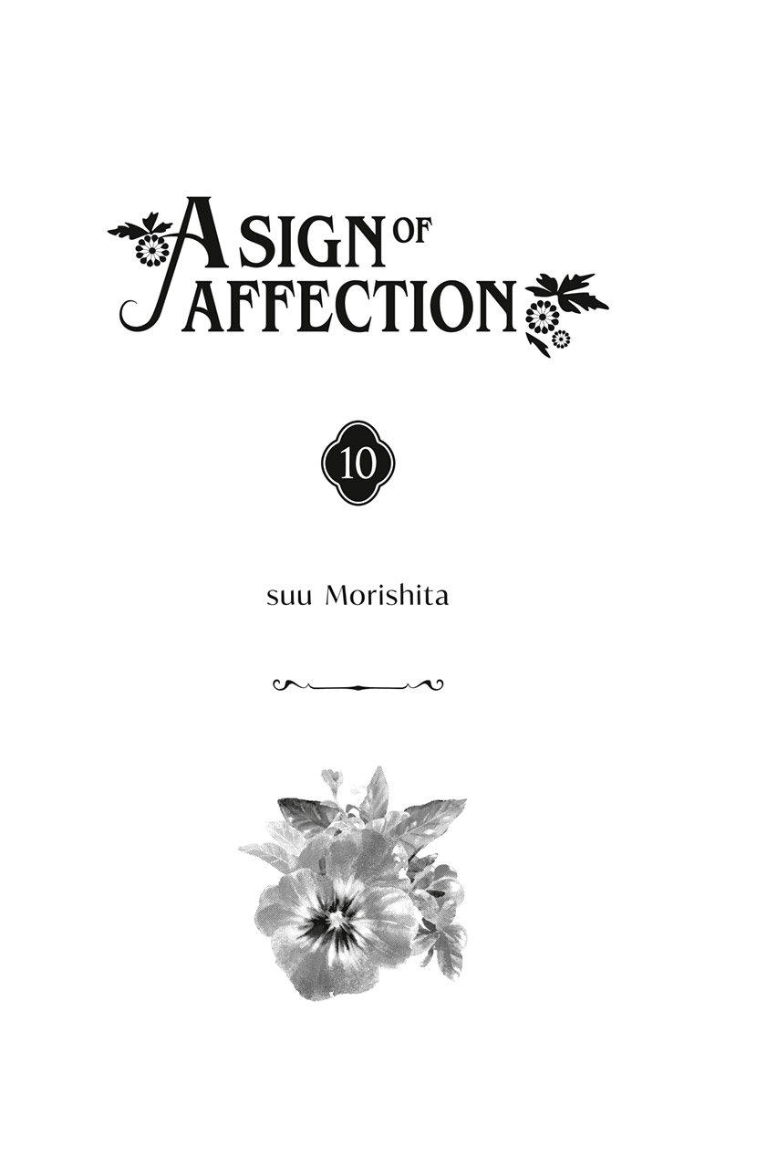Read A Sign of Affection IT Manga Online
