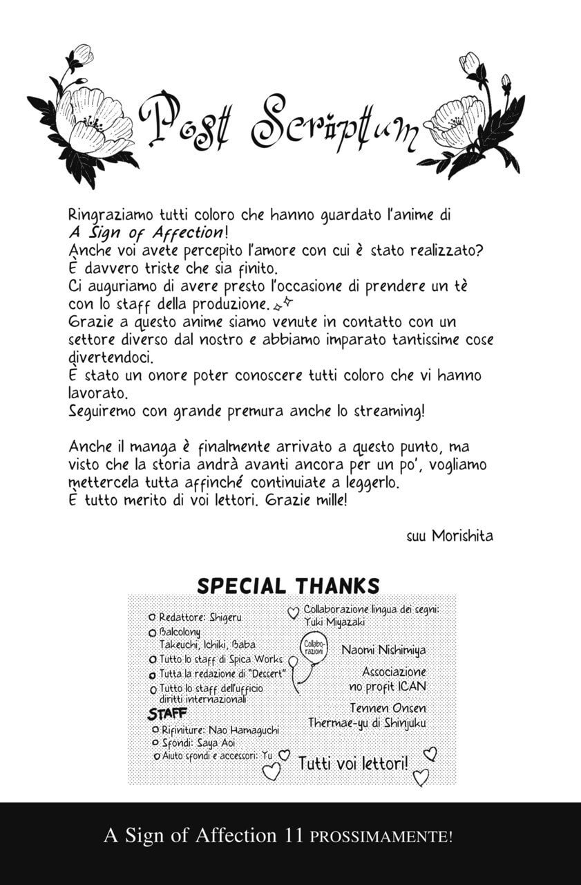 Read A Sign of Affection IT Manga Online