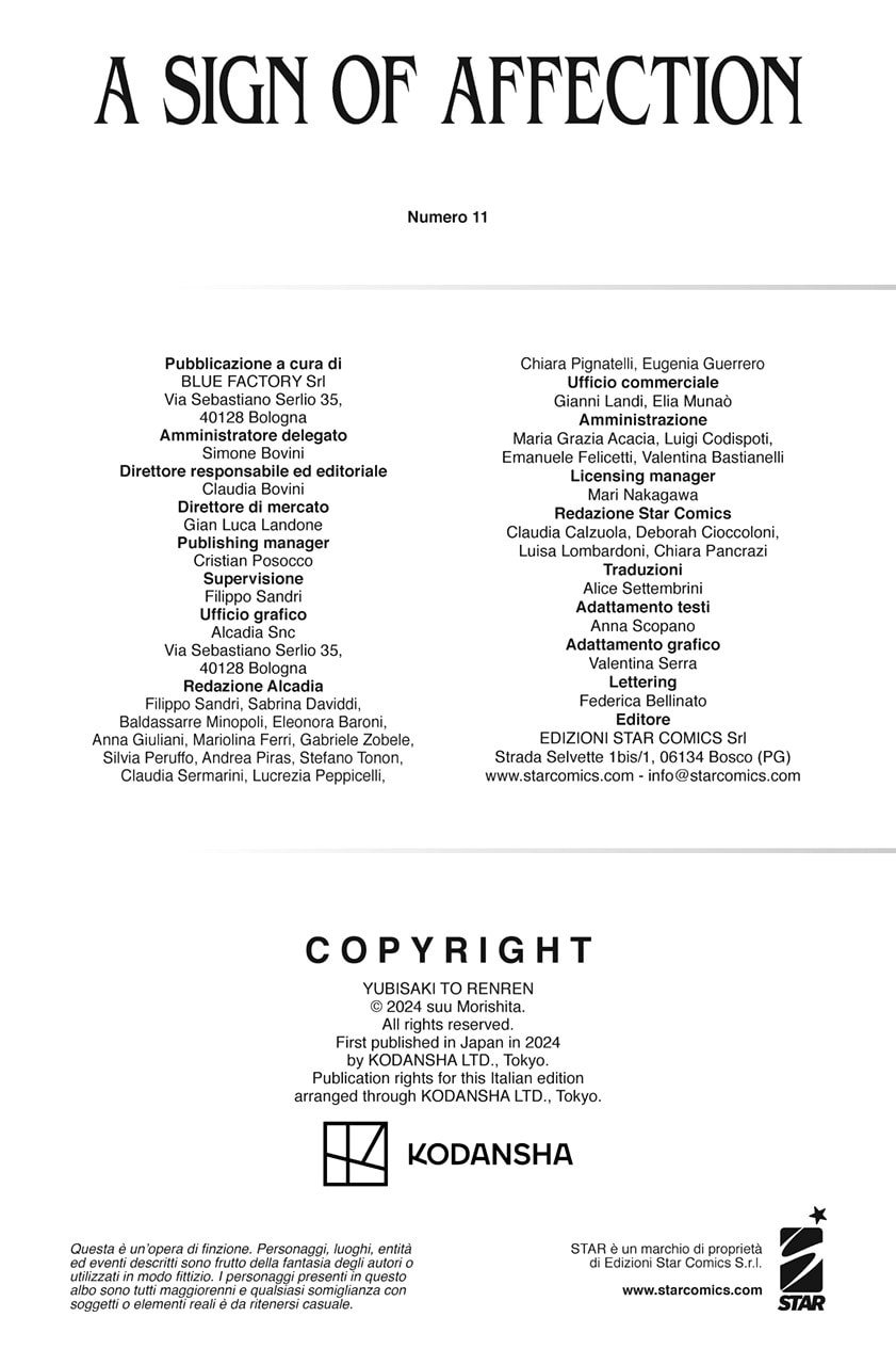 Read A Sign of Affection IT Manga Online