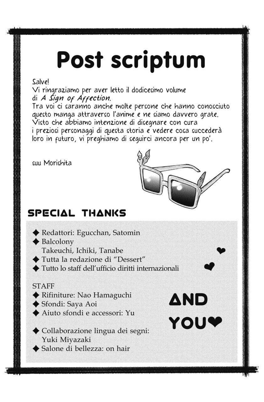 Read A Sign of Affection IT Manga Online