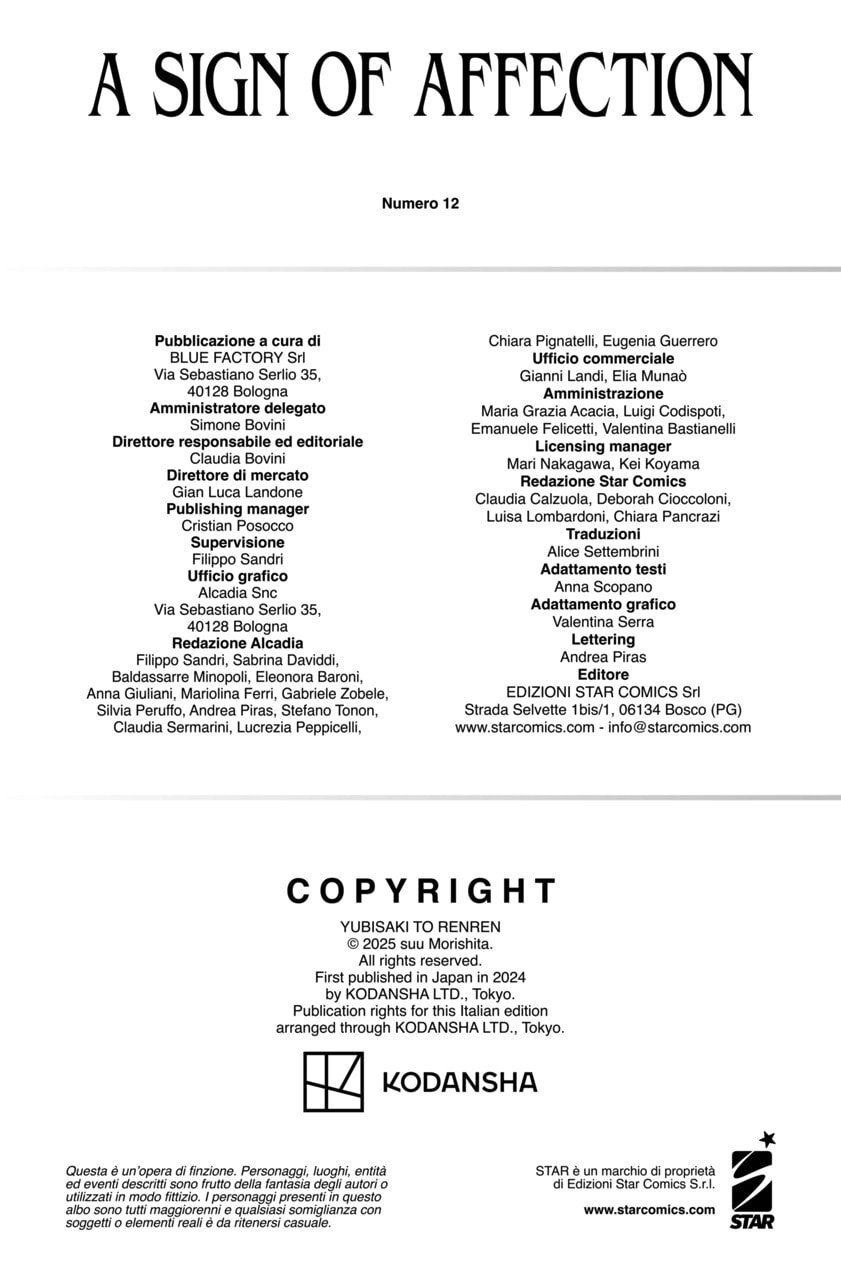 Read A Sign of Affection IT Manga Online