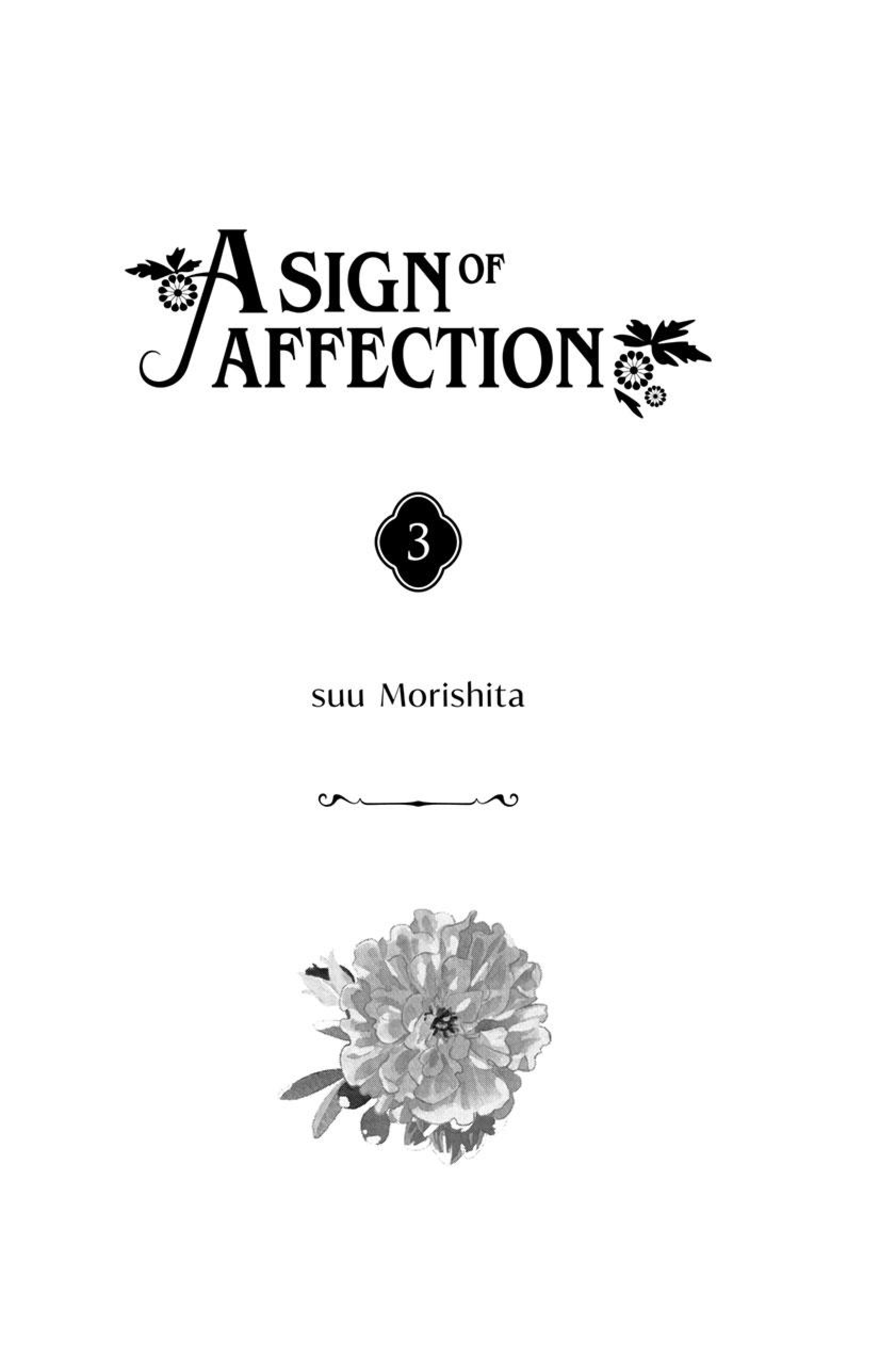 Read A Sign of Affection IT Manga Online