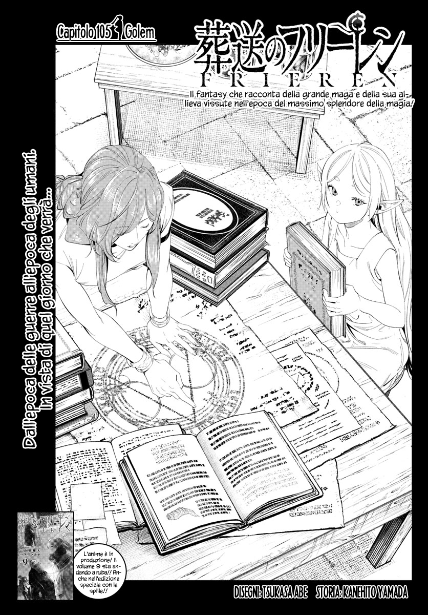 Read Frieren  Beyond Journey's End IT Manga Online