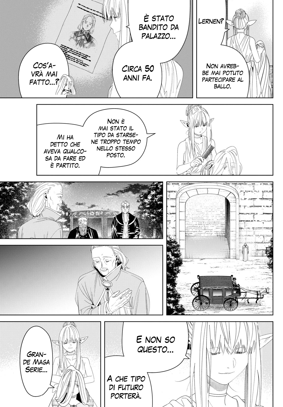 Read Frieren  Beyond Journey's End IT Manga Online