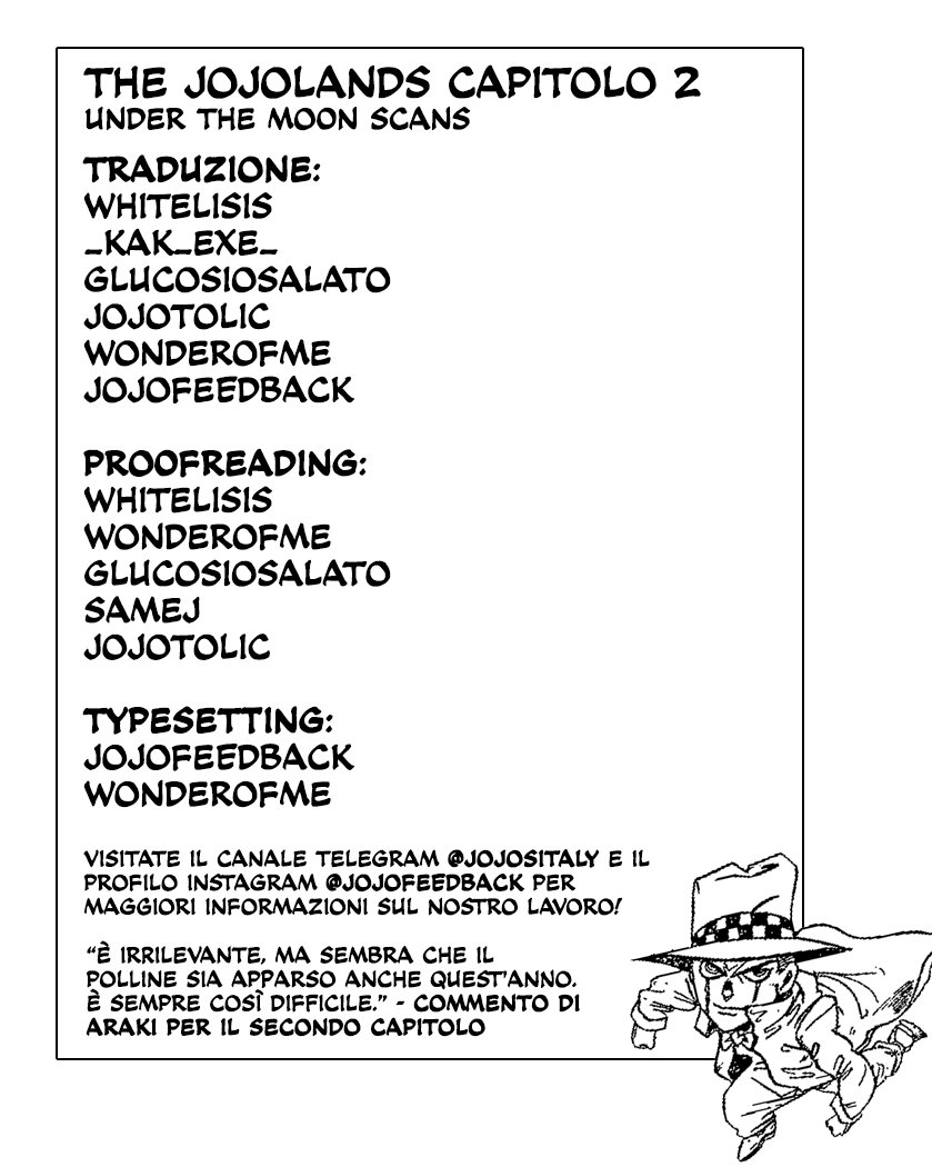 Read JoJo's Bizarre Adventure Part 9  The JOJOLands IT Manga Online