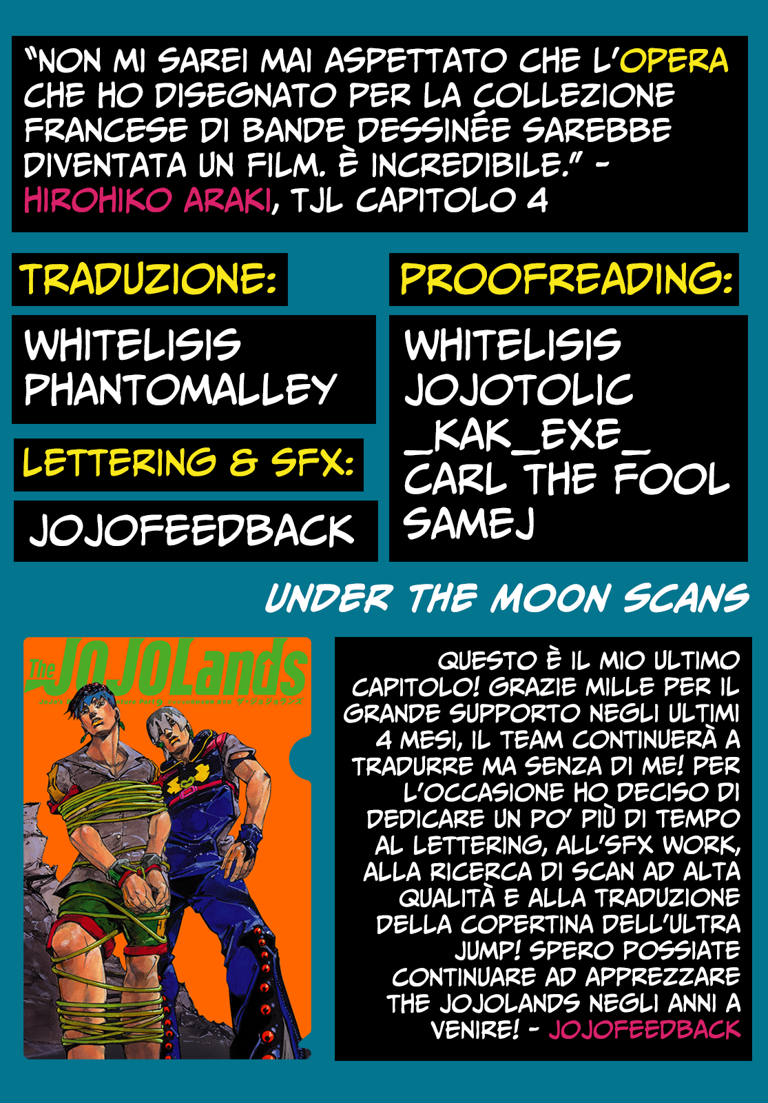 Read JoJo's Bizarre Adventure Part 9  The JOJOLands IT Manga Online