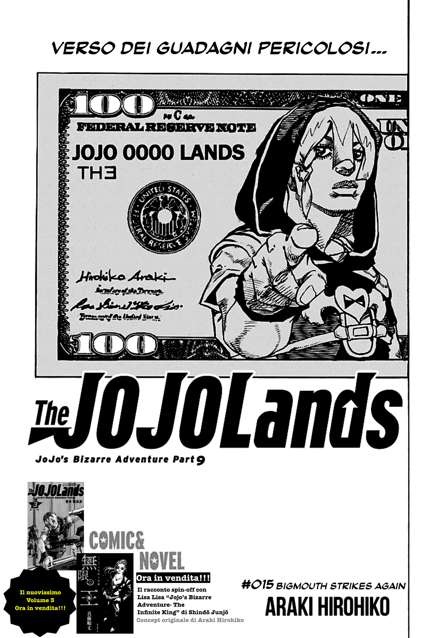 Read JoJo's Bizarre Adventure Part 9  The JOJOLands IT Manga Online