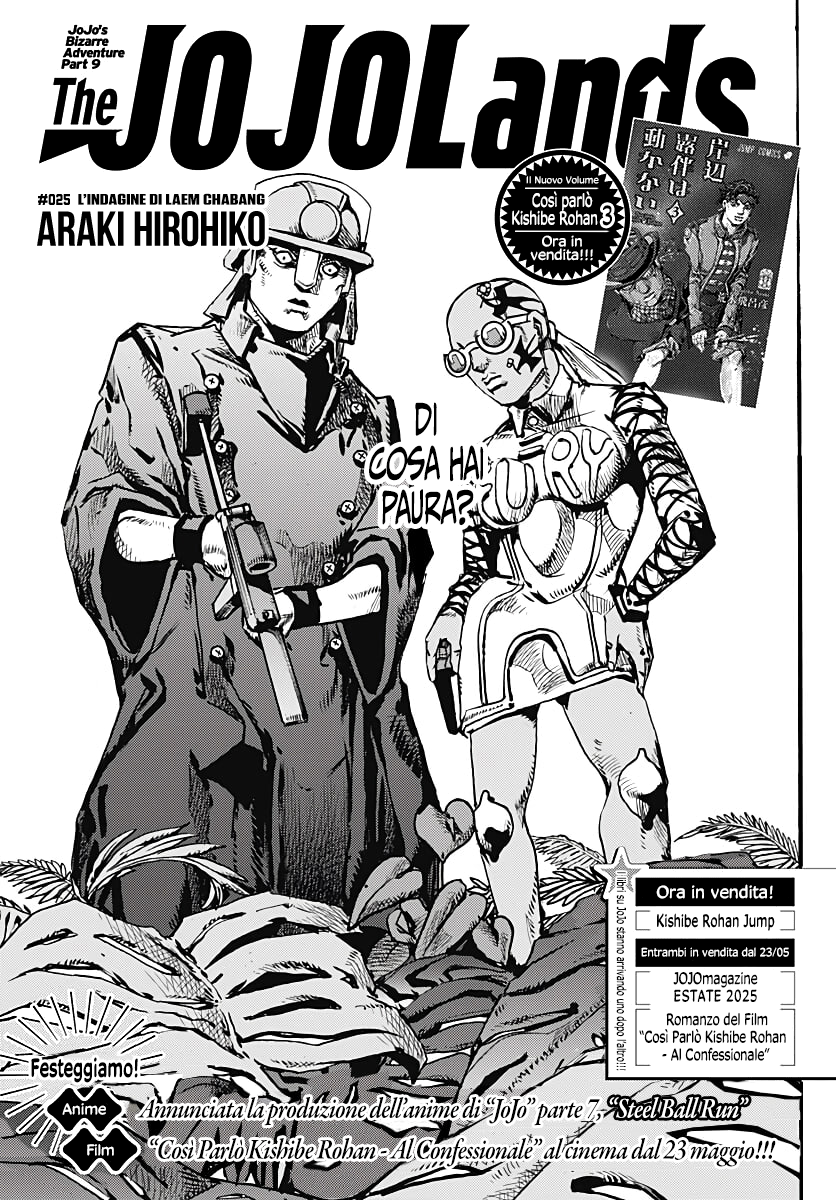 Read JoJo's Bizarre Adventure Part 9  The JOJOLands IT Manga Online