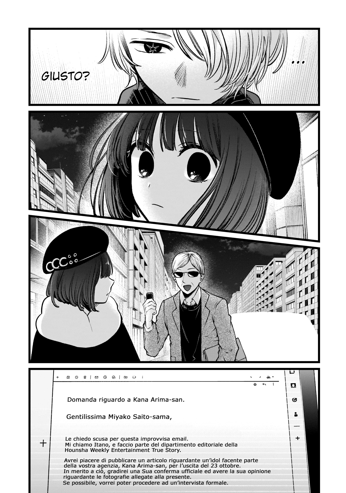 Read Oshi no Ko IT Manga Online