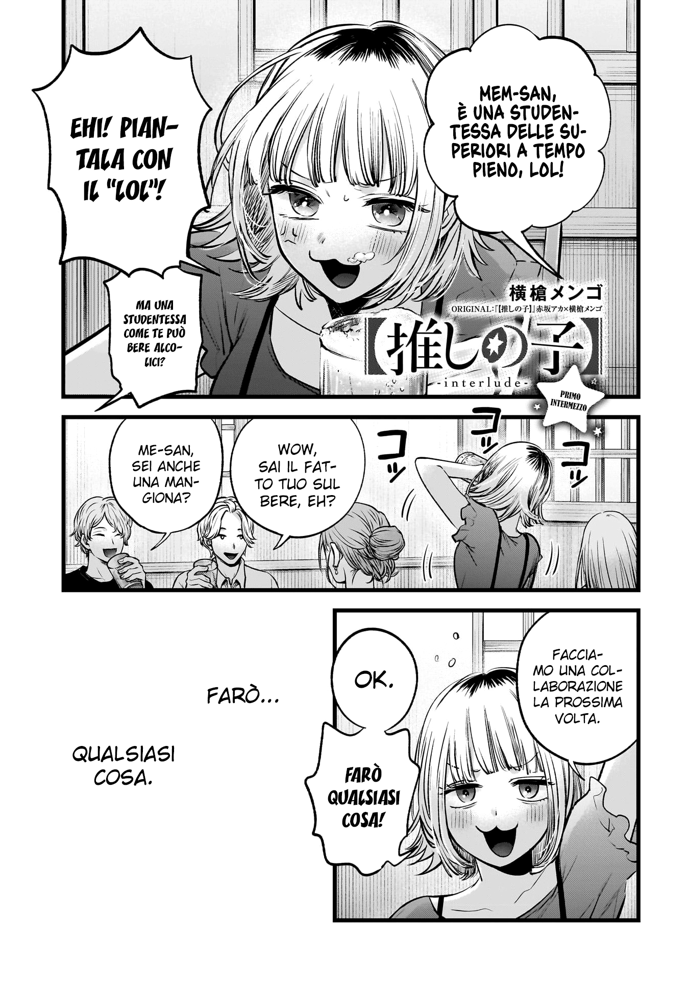 Read Oshi no Ko IT Manga Online