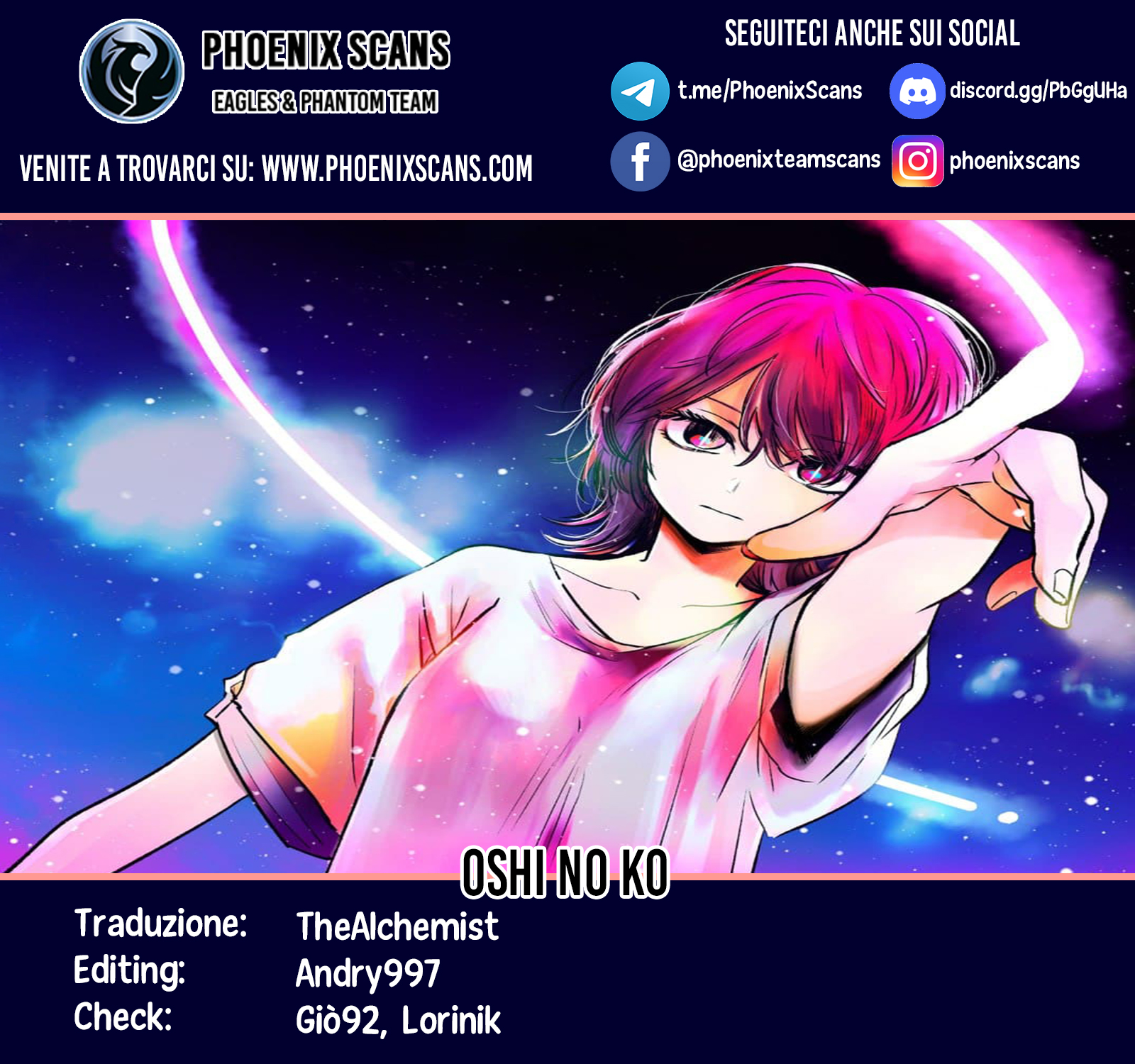 Read Oshi no Ko IT Manga Online