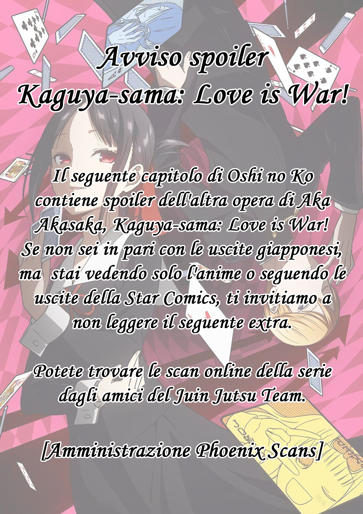 Read Oshi no Ko IT Manga Online