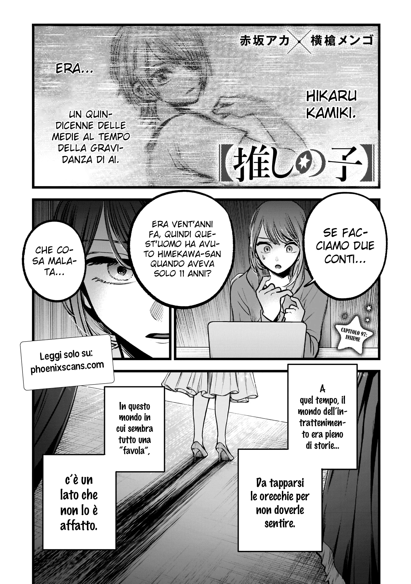 Read Oshi no Ko IT Manga Online