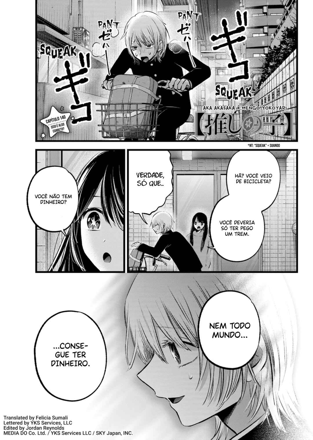Read Oshi no Ko PT Manga Online